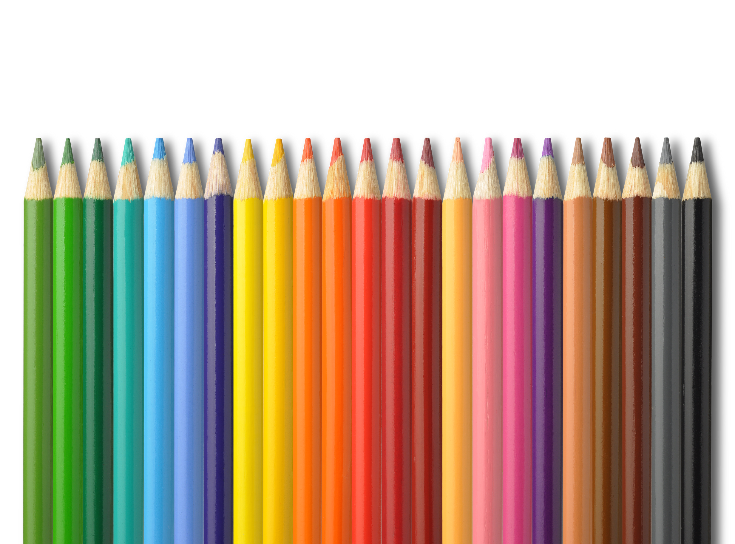 Colorful Pencil Crayons 